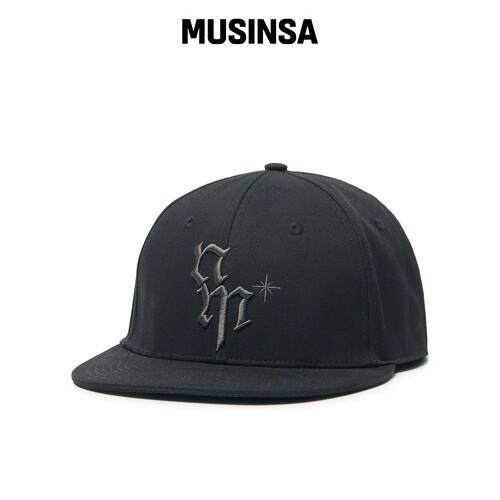NOMANUAL NOMAD STRUCT BALL CAP - 黑色 MUSINS韩国官网直邮进口