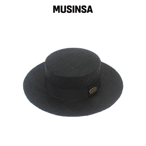 UNIVERSAL CHEMISTRY Bahama Black Panama Hat 韩国官网直邮进口