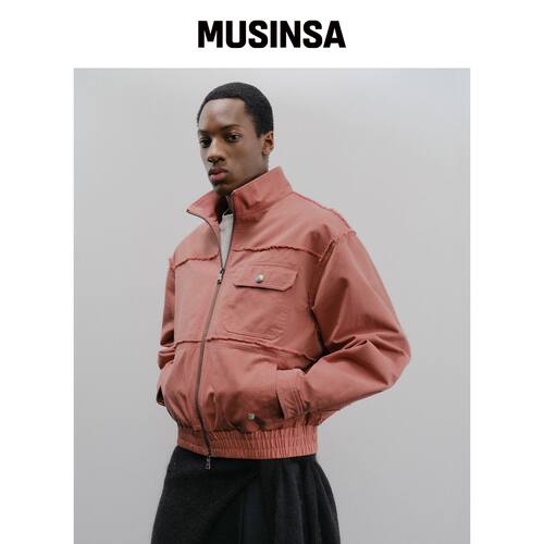 IEY ROAD CUTTING JUMPER 粉色韩国官网直邮进口MUSINSA