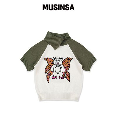 YOUTHBATH WING BEAR 针织保暖套装_CREAM MUSIN韩国官网直邮进口
