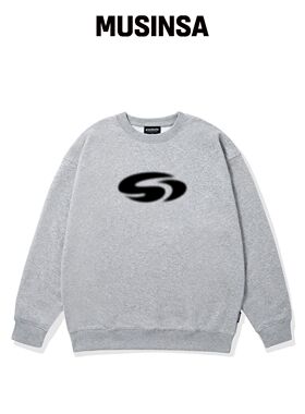 GRANDIOSITY G-SWIRL LOGO 宽松运动衬衫 (灰色)韩国官网直邮进口