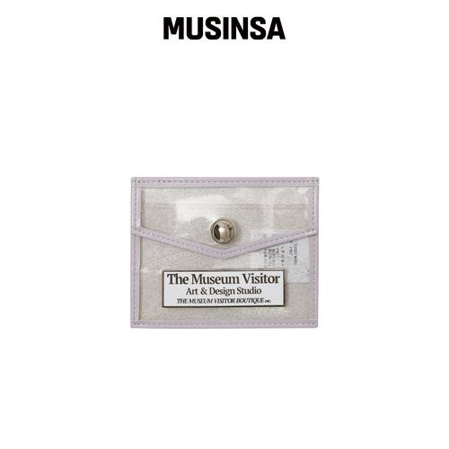 THEMUSEUMVISITOR CLEAR MUSE CARD WALLET (CLE韩国官网直邮进口