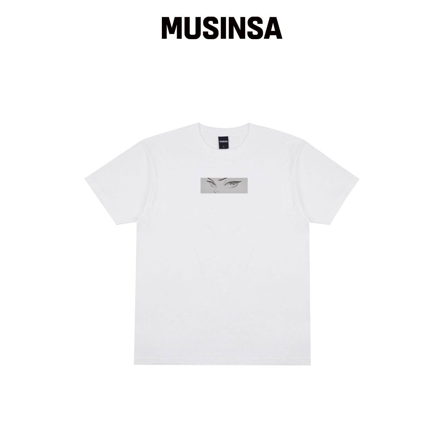 CREAM SODA LAB DISEYE BOX LOGO 短袖T恤 白色 韩国官网直邮进口