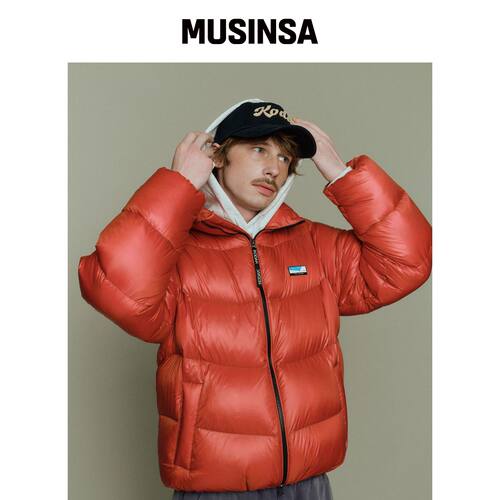 KODAK 彩色鹅绒夹克 ORANGE韩国官网直邮进口MUSINSA
