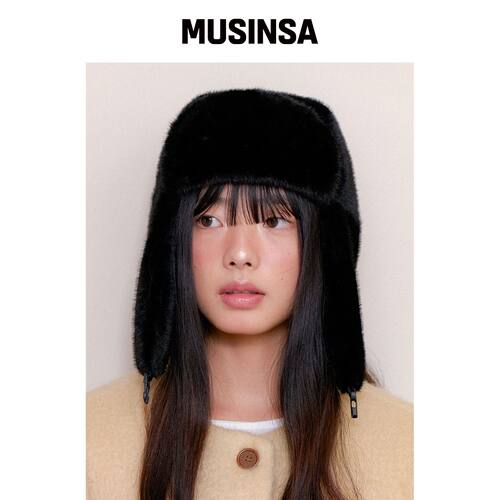 OVLA 人造毛蓬松军帽 HA040 MUSINSA韩国官网直邮进口