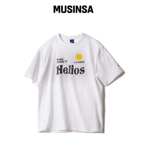 STAFFONLY HELIOS TEE (白色) MUSINSA韩国直邮官方正品