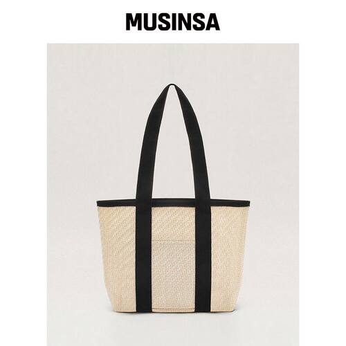 TUO 藤编肩包 M · 藤编肩包中号韩国官网直邮进口MUSINSA