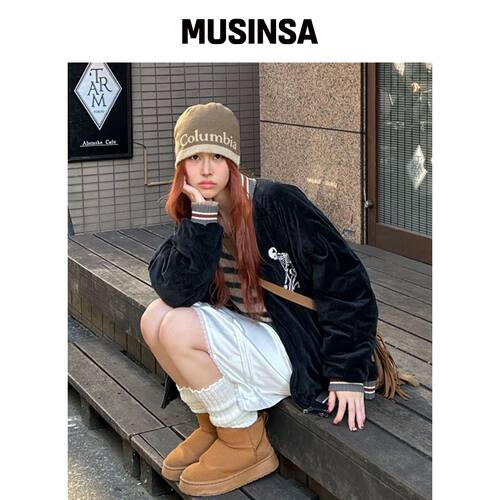 CPGN STUDIO 骷髅 WEB SOUVENIR 夹克 黑色 MUSI韩国官网直邮进口