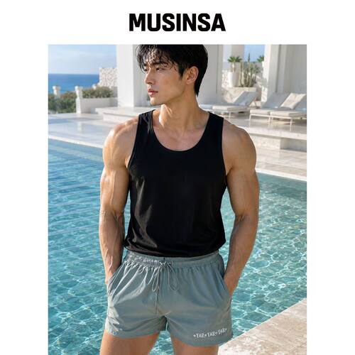 GLACK GHPTAR002 6面板短裤 (鼠尾草绿) MUSINSA韩国直邮官方正品