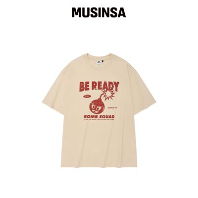DYSFUNCT BE READY T恤（米色）韩国官网直邮进口MUSINSA