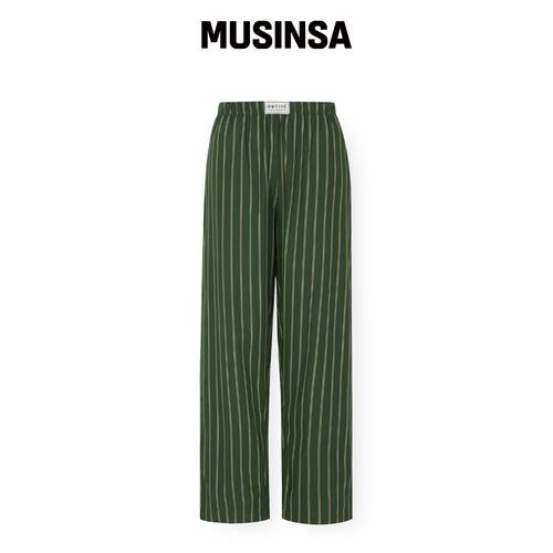 ORCITE 女款 I311 KHAKIS 九分睡裤 MUSINSA韩国官网直邮进口