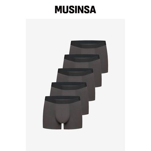 MEUNDER [M] 木质基础款 5件装韩国官网直邮进口MUSINSA