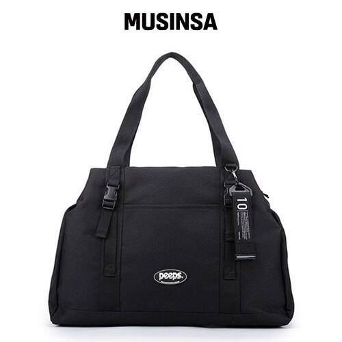 PEEPS metro boston bag(black)韩国官网直邮进口MUSINSA