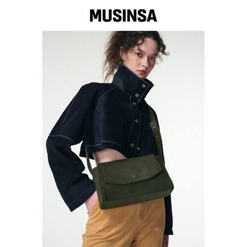 SEMICODE capture bag mini_suede 卡其色韩国官网直邮进口