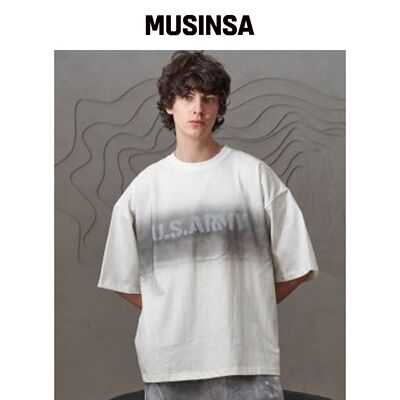 TENER U.S. ARMY涂鸦T恤（WHITE）韩国官网直邮进口MUSINSA