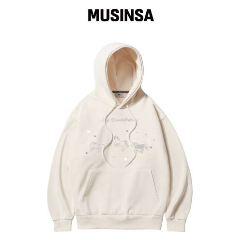 MILLION DAY horse flower 连帽卫衣韩国官网直邮进口MUSINSA