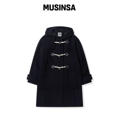 CGP (女款) 大衣-深蓝色 MUSINSA韩国官网直邮进口