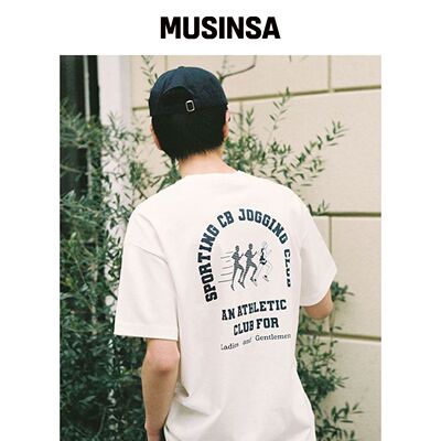 CONICHIWA BONJOUR SPORTING TEE（WHITE/NEIB）韩国官网直邮进口