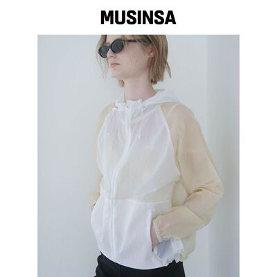 HEEARI 阿涅莫尼尼龙拉链衫 MUSINSA韩国官网直邮进口