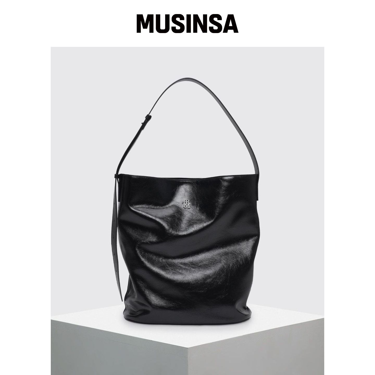 TRM TRM 回收皮革水桶包 T31P MUSINSA韩国直邮官方正品