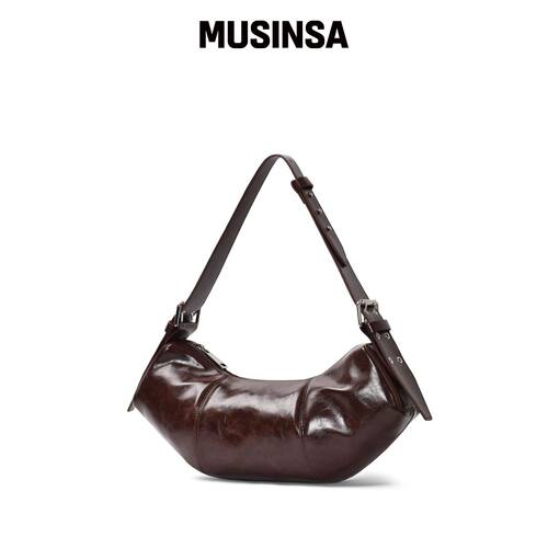 NONOVERSTIC Conch Bag 巧克力色韩国官网直邮进口MUSINSA