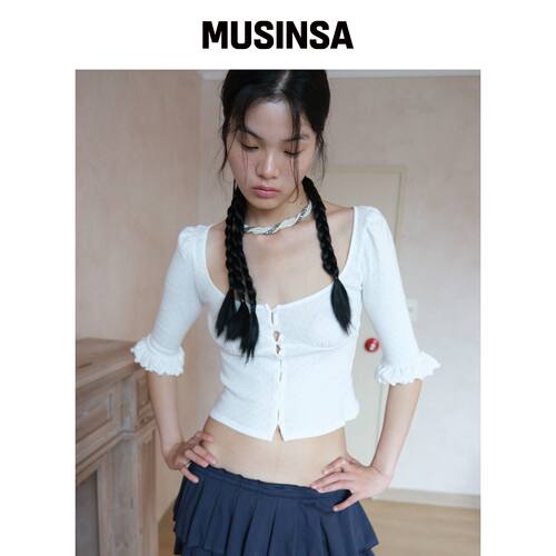 LOSESLEEPOVER BURTON 按扣上衣 *DKNY PURE MUS韩国官网直邮进口