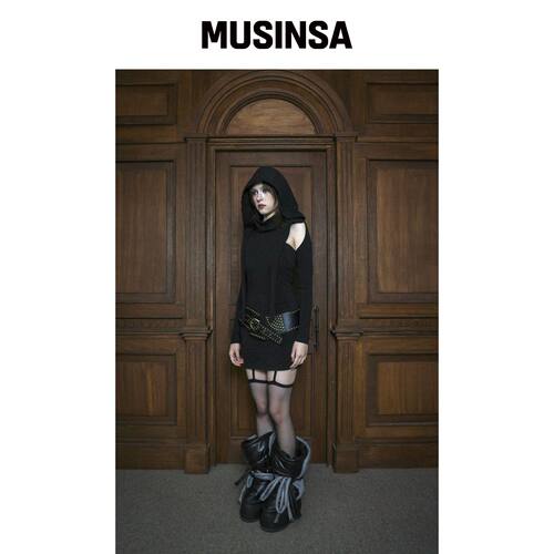KAIYA Akina dress - VLACK韩国官网直邮进口MUSINSA
