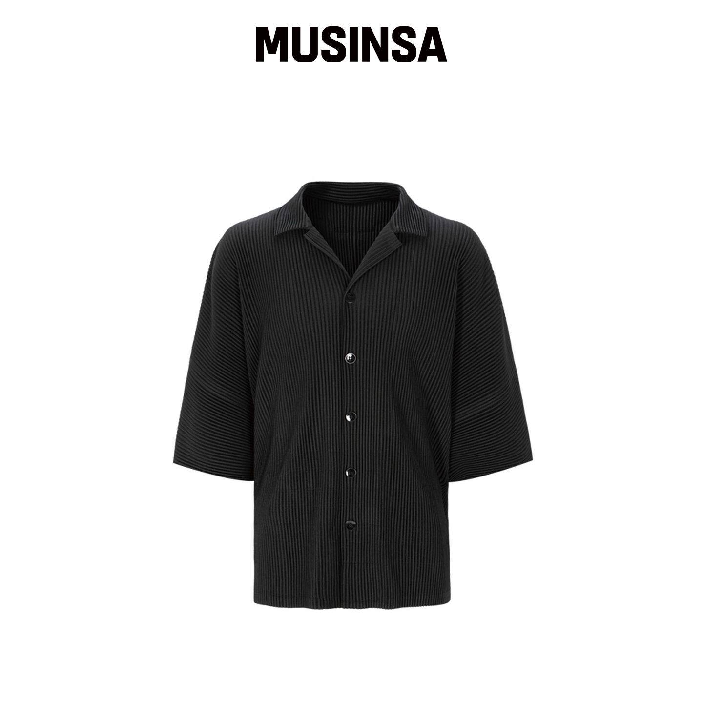 LEVELD 抓绒LINE背带裤短袖衬衫 MUSINSA韩国官网直邮进口