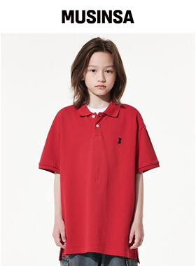TAKEASY KIDS GIANT FIT 红色 T恤 MUSINSA韩国官网直邮进口