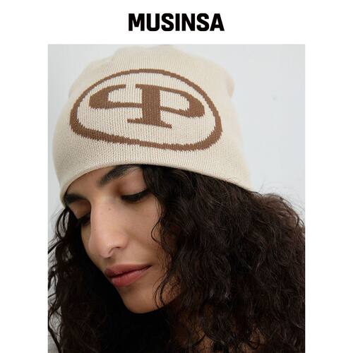 CHRISTINE PROJECT CP MARK BEANIE（2种颜色）韩国官网直邮进口