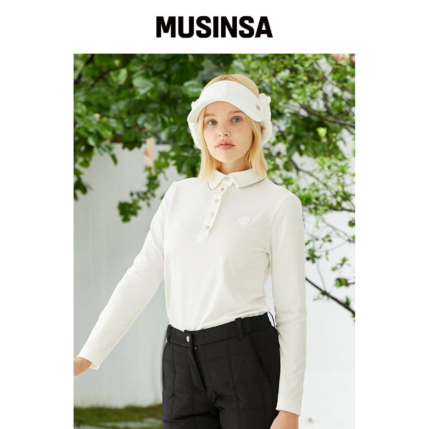 NITINA 婴儿暖T恤 WH MUSINSA韩国直邮官方正品