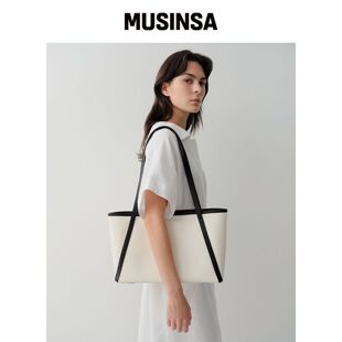 EAAH ROBBIE CANVAS BAG 中号（象牙色） MUSINS韩国官网直邮进口