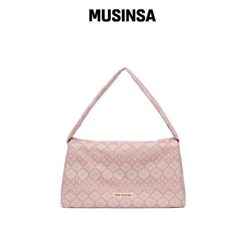 DER KOFFER HOBO DAMASK [D/PINK]_LARGE韩国官网直邮进口MUSINSA