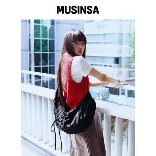 FENNEC LASSIE BAG - FRINGE BLACK韩国官网直邮进口MUSINSA