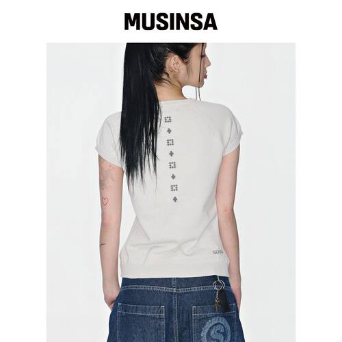 SOHUL Cr Back Knit T (CLA) (云朵)韩国官网直邮进口MUSINSA
