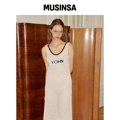 SALON DE YOHN Yohn Beach Dress_ 象牙色韩国官网直邮进口