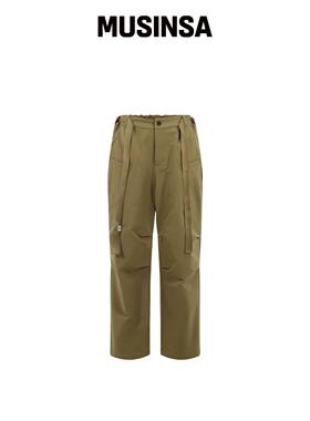 OFFGRID OG ALPHA BELTED PIN TUCK 热裤子- Cam韩国官网直邮进口