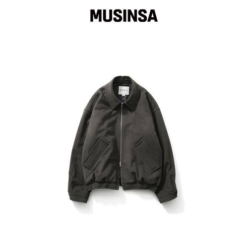 HORLISUN Mayor 羊毛夹克 深灰色 MUSINSA韩国官网直邮进口