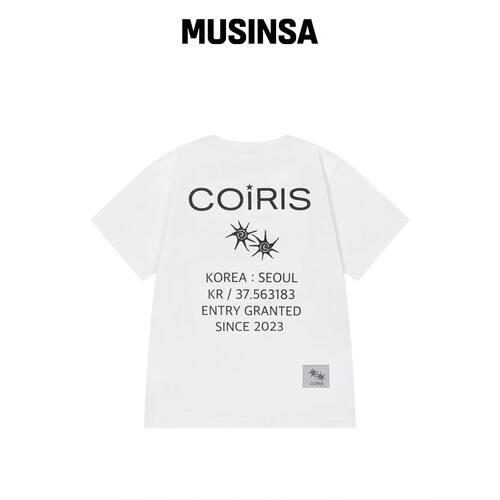 COIRIS 首尔varsity EVE短袖T恤（2 KOLOR） MUS韩国官网直邮进口