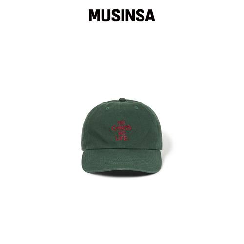 RISE&BELOW NO CHINOS NO LIFE. 棒球帽 GREEN韩国官网直邮进口