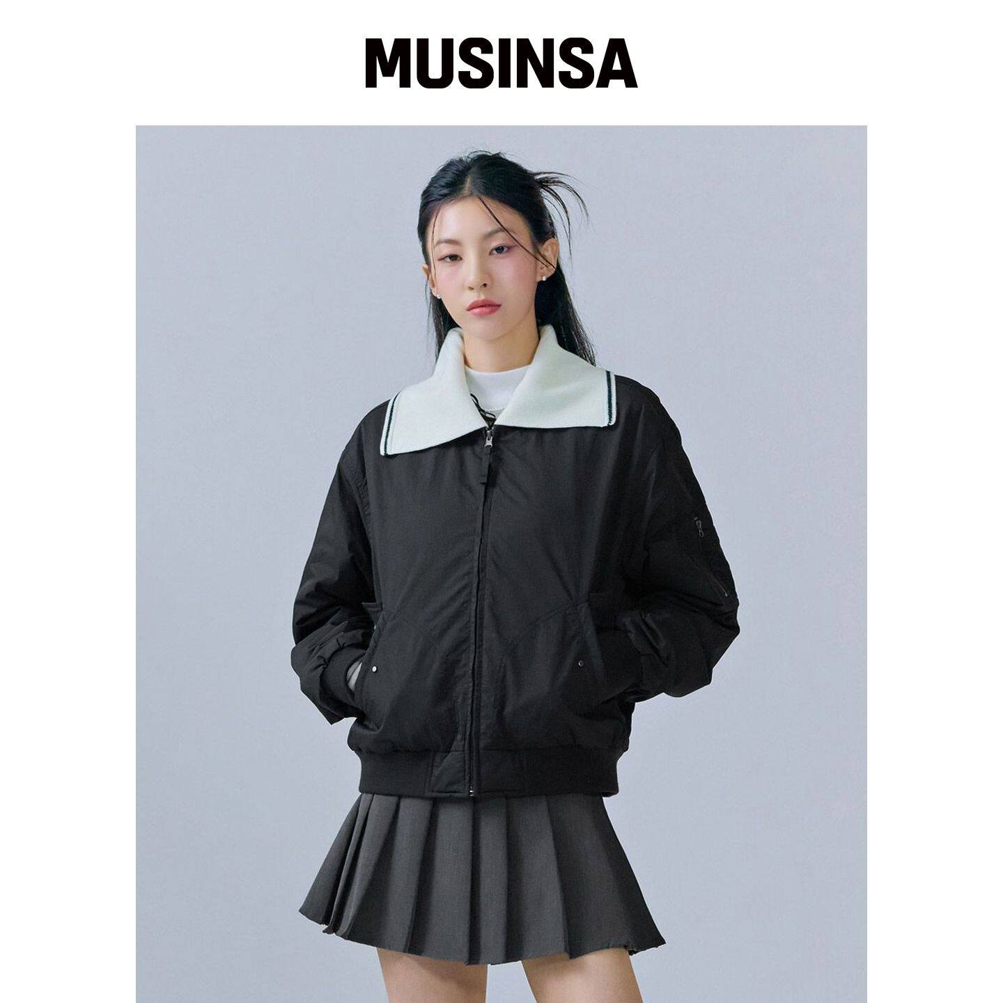 CHASECULT 早秋夹克女款上衣时尚外套MUSINSA韩国官网直邮进口