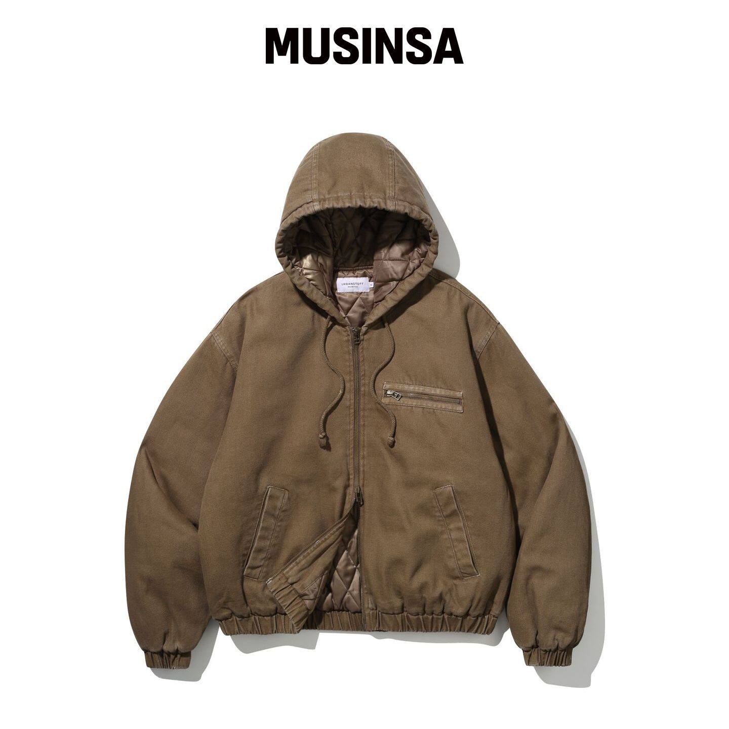 URBANSTOFF 背带裤 YEEZY 工作夹克(婴儿色) M韩国官网直邮进口