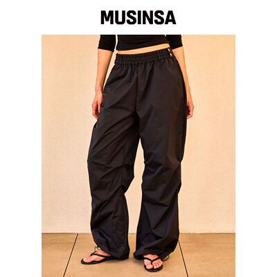 COOLSIS CS PARACHUTE PANTS-071 (黑色) MUSINS韩国官网直邮进口