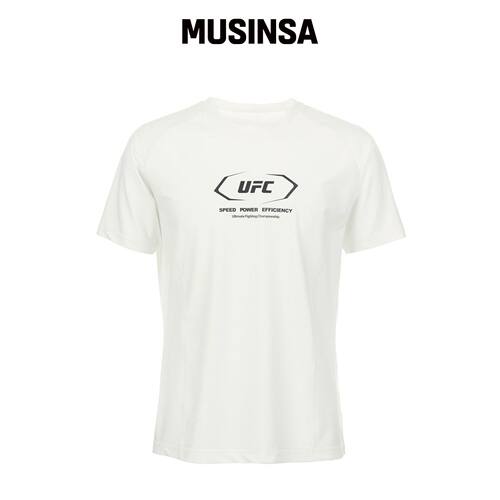 UFC SPORT UFC 活动肌肉版短袖T恤 OFF-WHITE U4韩国官网直邮进口
