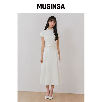 GANISONG BRIDAL NOIR TWEE 2pcs_WHITE韩国官网直邮进口MUSINSA