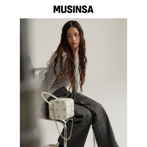 MAISON246 GIGI CUBE BAG-WHITE韩国官网直邮进口MUSINSA