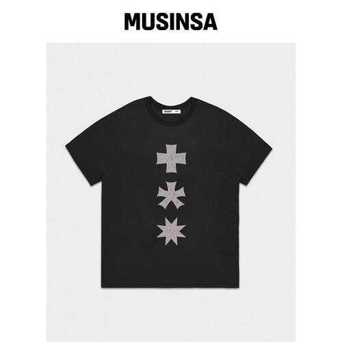 MY DEEP BLUE MEMORIES MM THREE LOGO T-SHIRTS韩国官网直邮进口