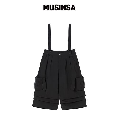 NYXX TNSW BUNNY CAPRI PANTS 黑色 MUSINSA韩国官网直邮进口