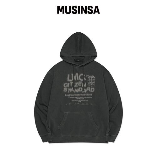 LMC OVERDYED CITIZEN STANDARD 连帽卫衣 深灰 韩国官网直邮进口
