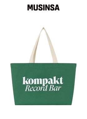 KOMPAKT RECORD BAR KRB Light Canvas Tote Bag韩国官网直邮进口